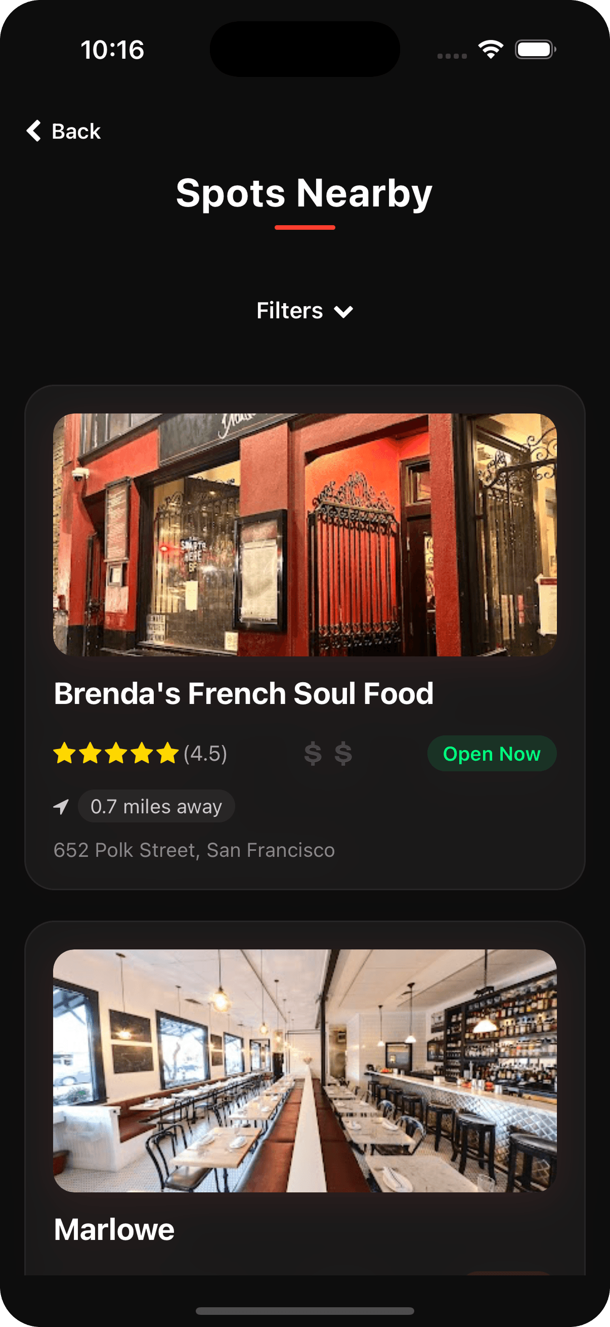 RAVN App Screenshot 1